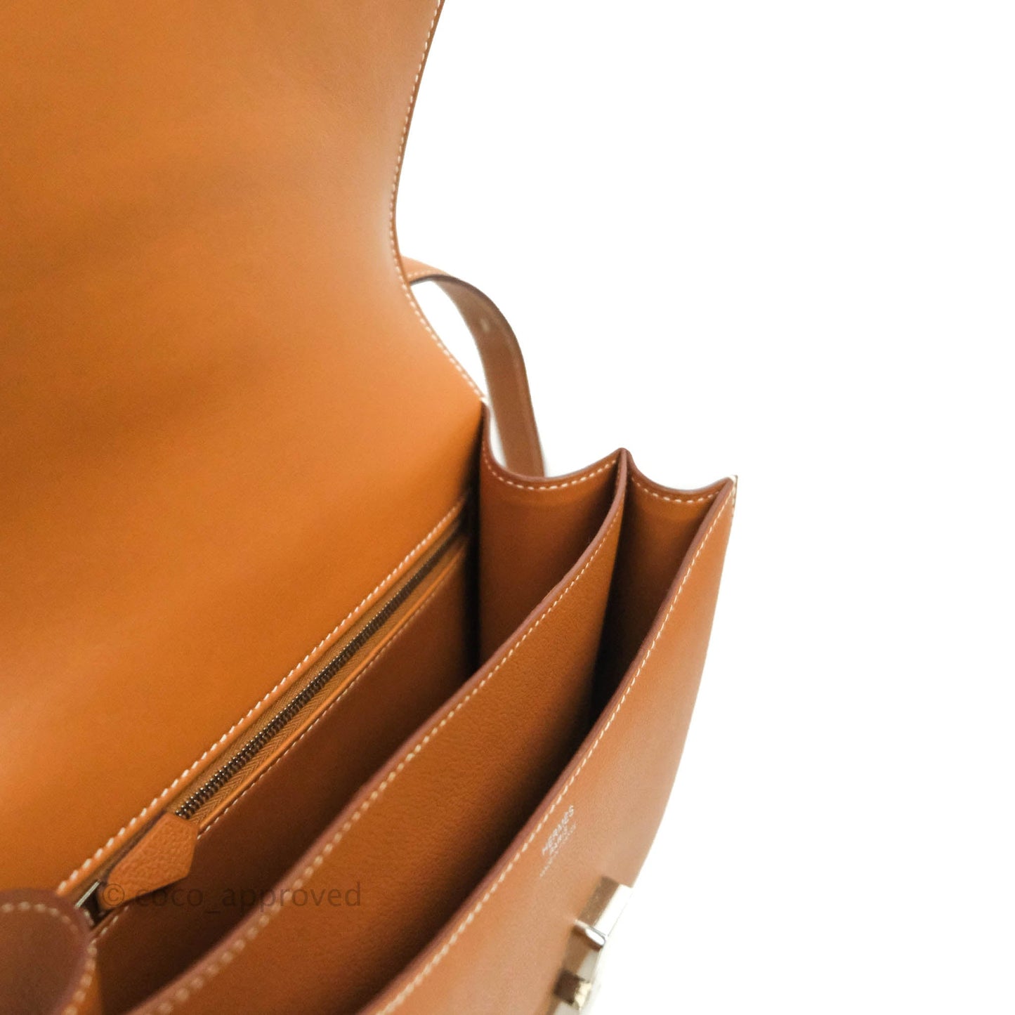 Hermès Constance 24 Gold Evercolor Palladium Hardware