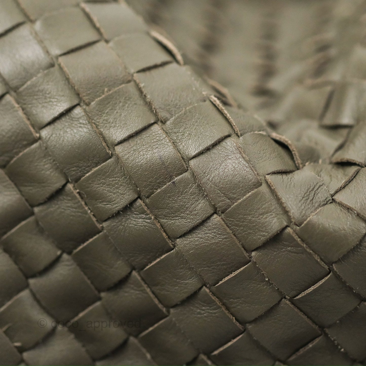 Bottega Veneta Medium Sloane Hobo Intrecciato Nappa Dark Olive Green