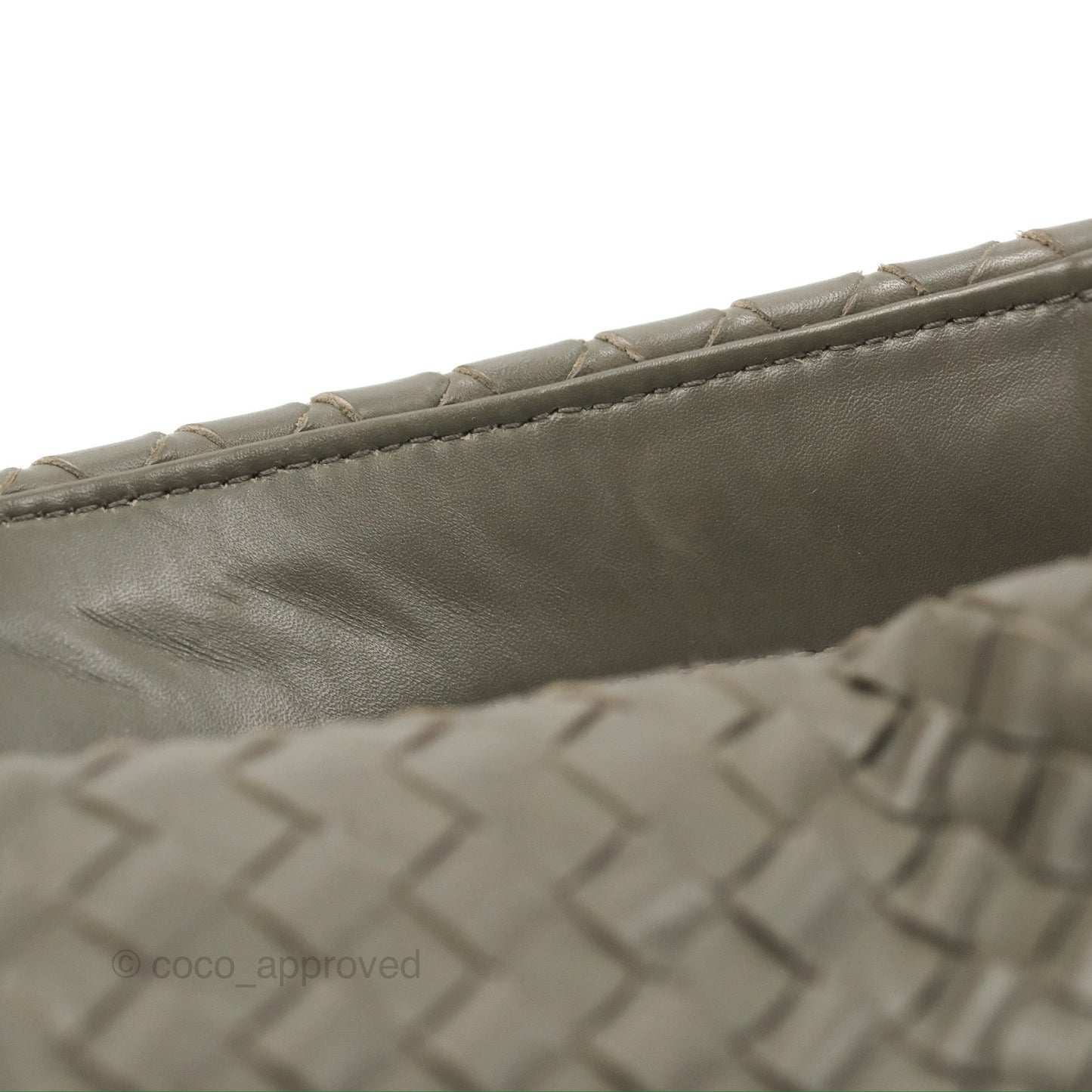 Bottega Veneta Medium Sloane Hobo Intrecciato Nappa Dark Olive Green