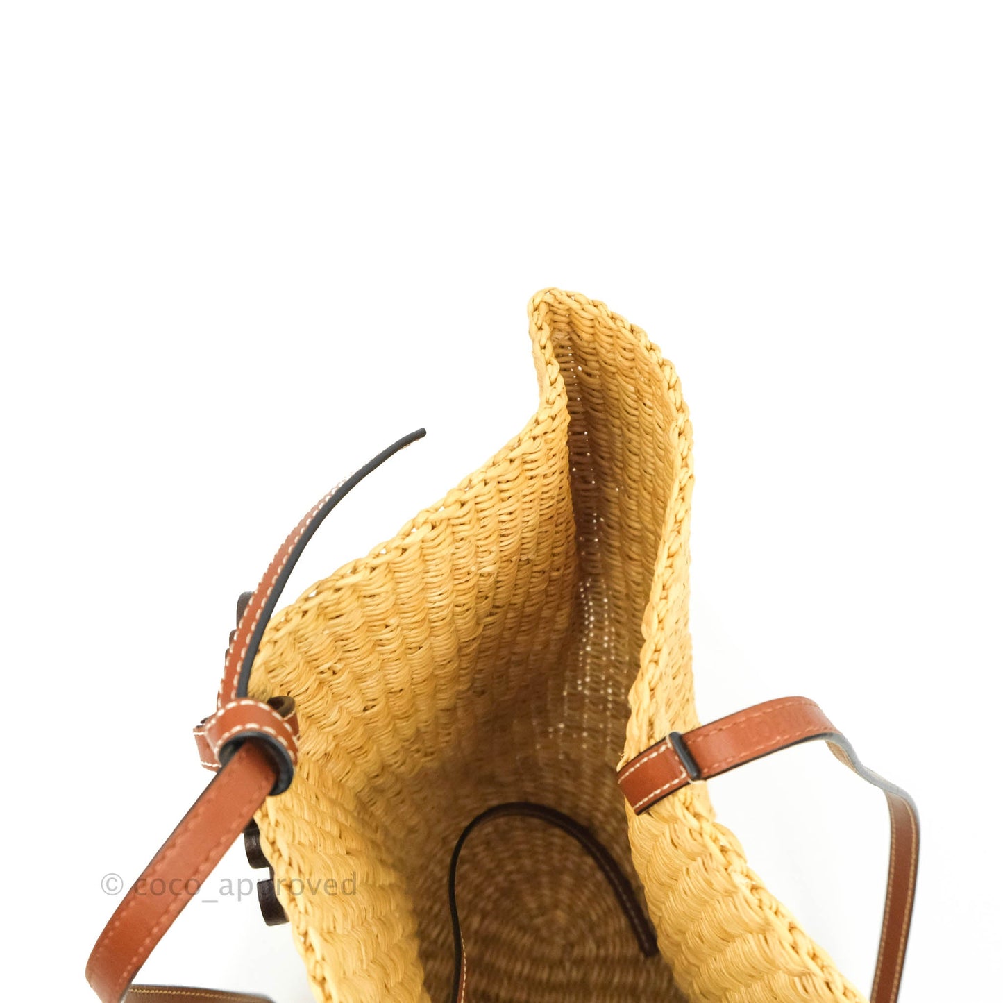 Loewe x Paula’s Ibiza Raffia Shell Basket Bag