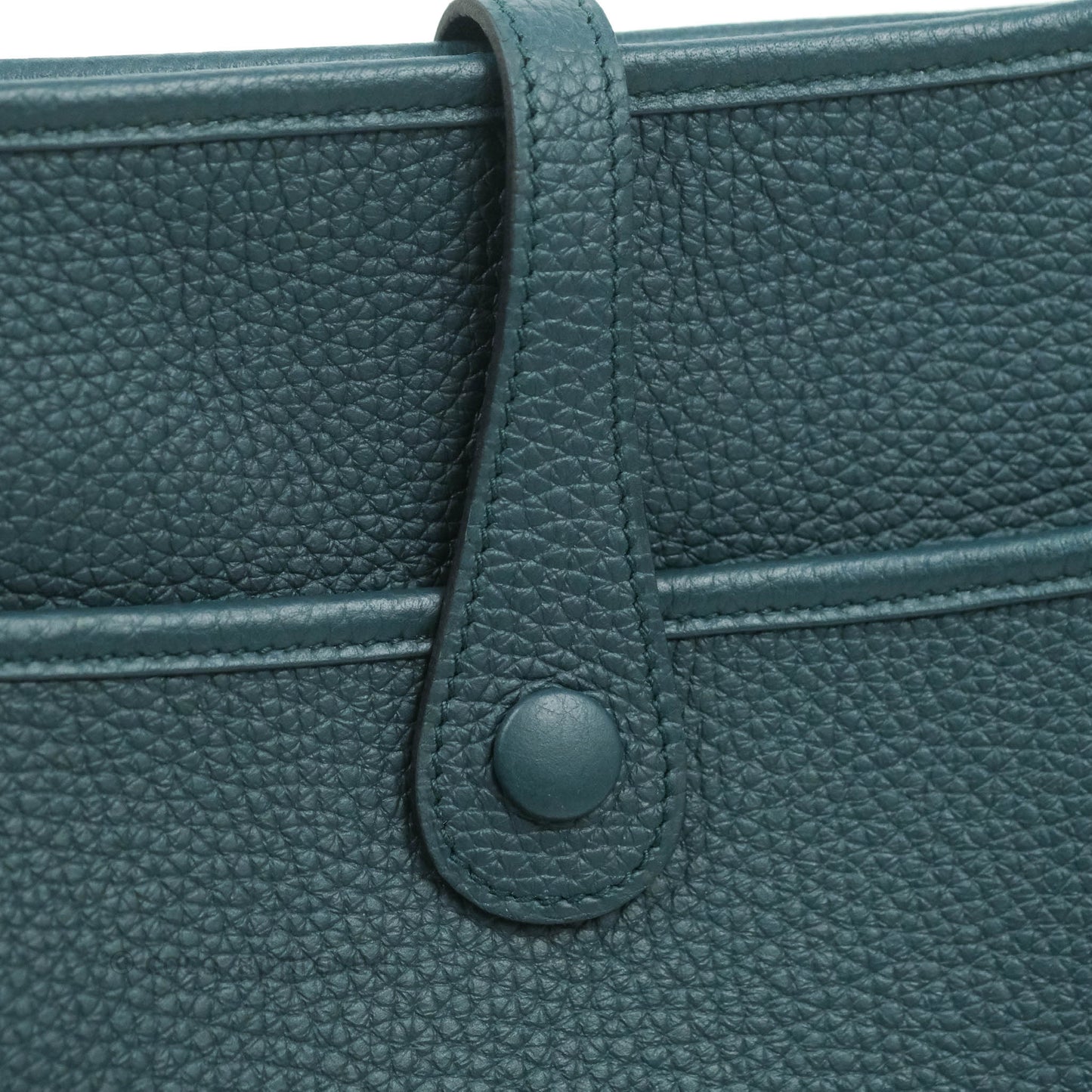 Hermès Evelyne 29 Taurillon Clemence Vert Cypress Gold Hardware