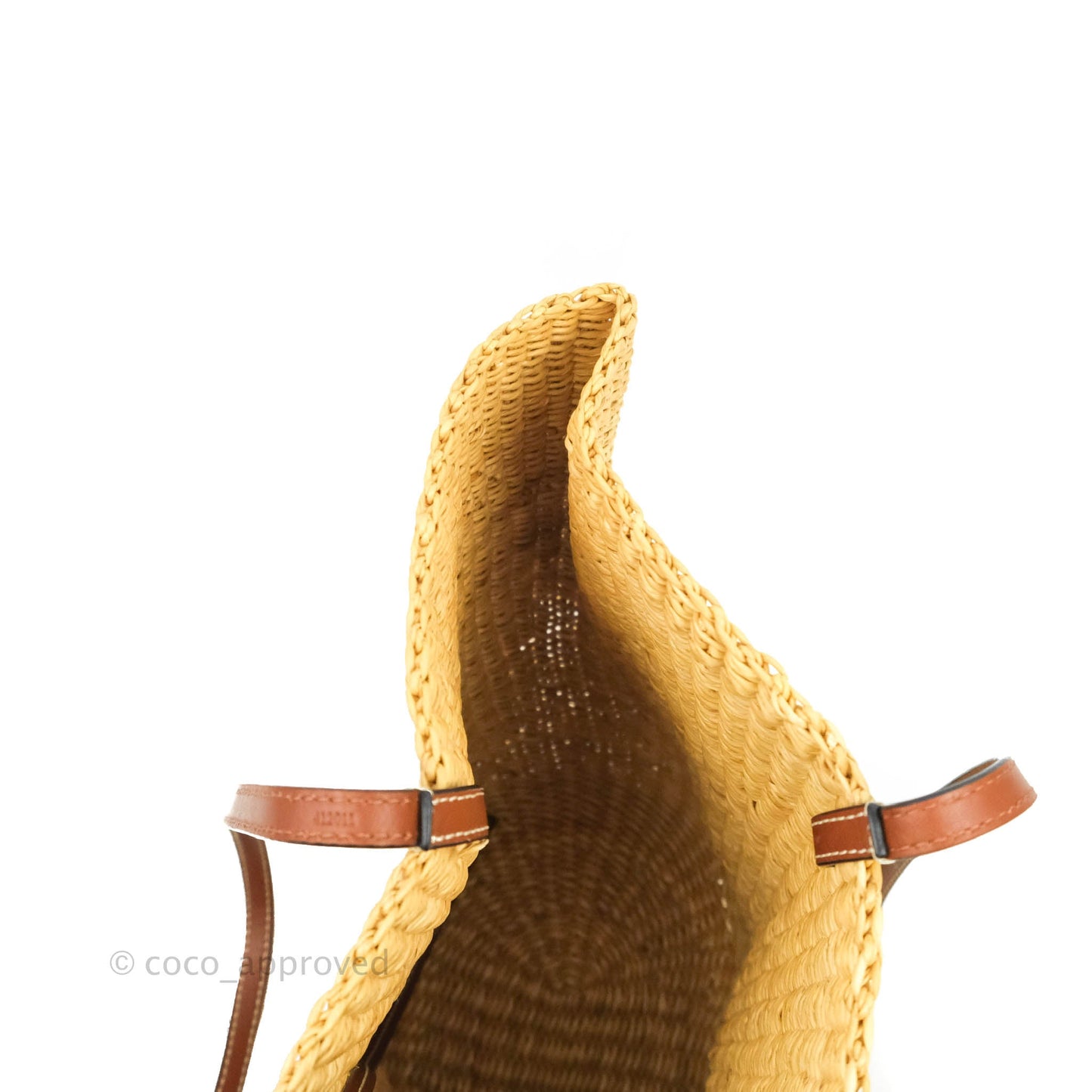 Loewe x Paula’s Ibiza Raffia Shell Basket Bag