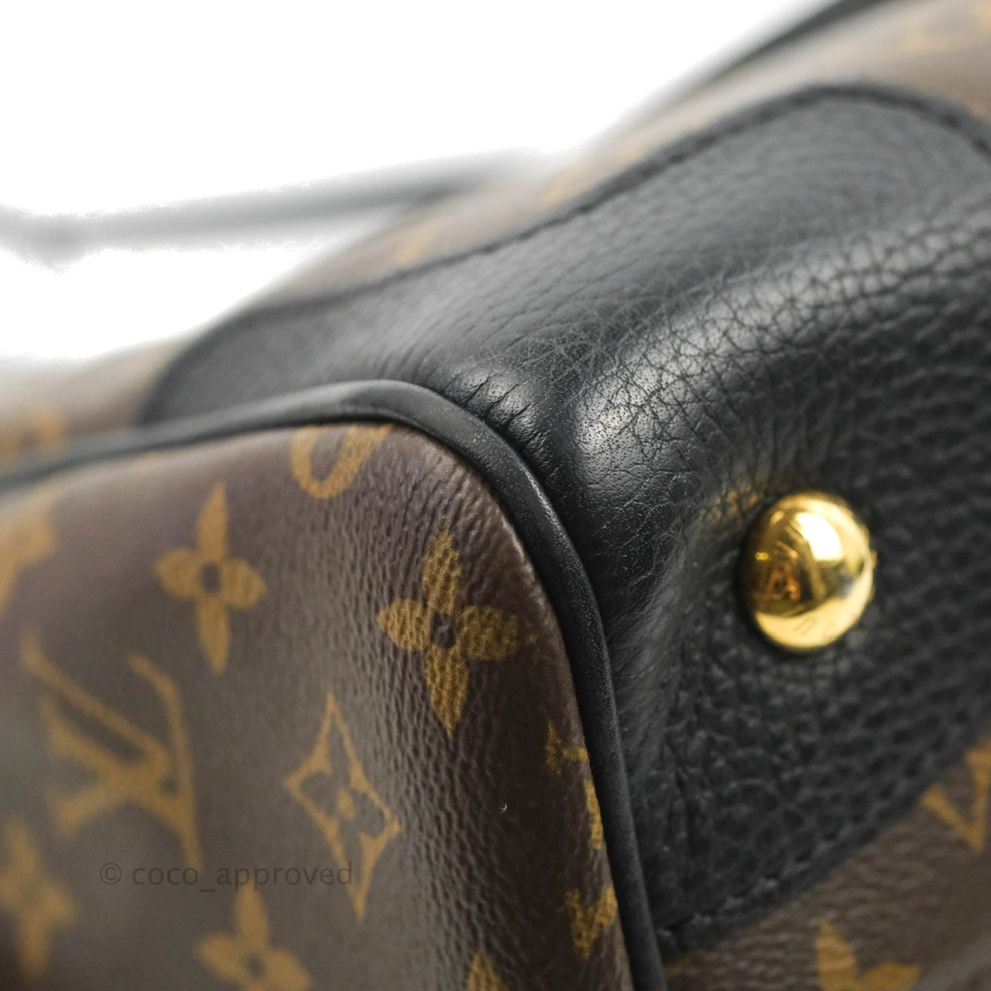 Louis Vuitton Monogram Retiro NM Black