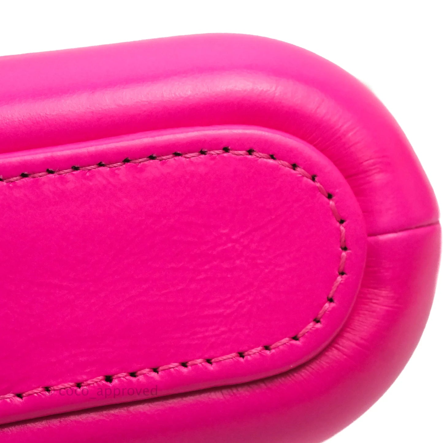 Chanel Gabrielle Clutch With Chain Goatskin Neo Pink Mixed Hardware