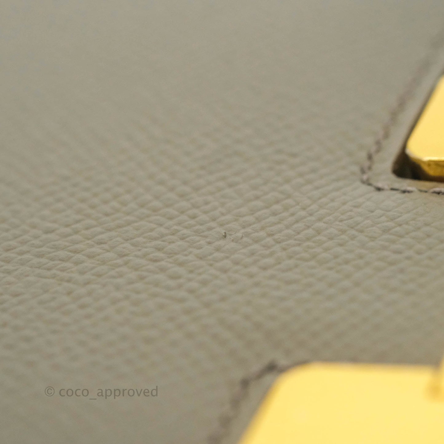 Hermès Constance Mini 18cm Etaine Epsom Gold Hardware