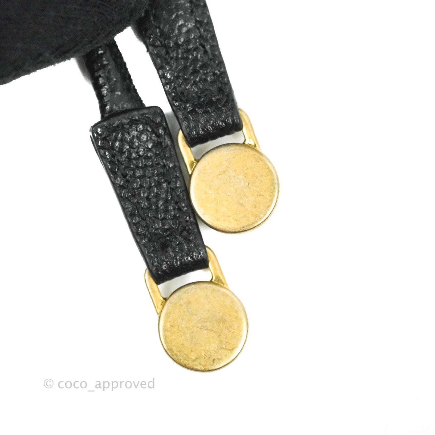 Chanel Studded Deauville Drawstring Bucket Bag Black Caviar