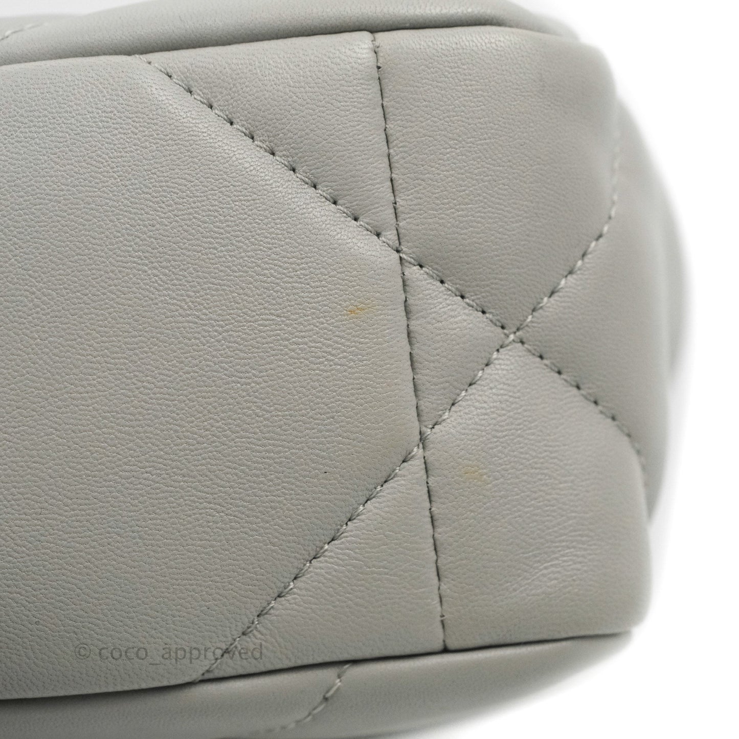 Chanel 19 Small Grey Mixed Hardware 21A