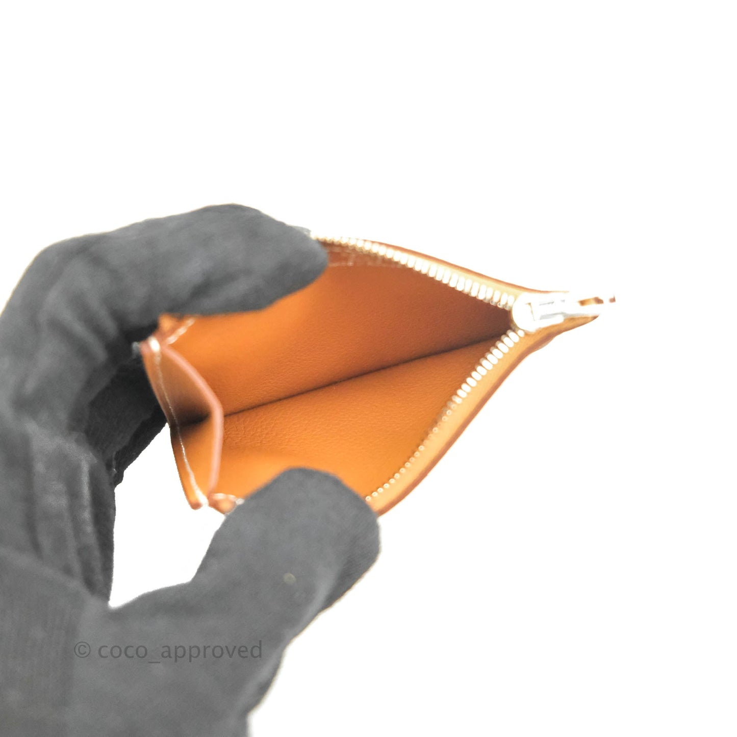 Hermès Roulis Slim Wallet Gold Palladium Hardware