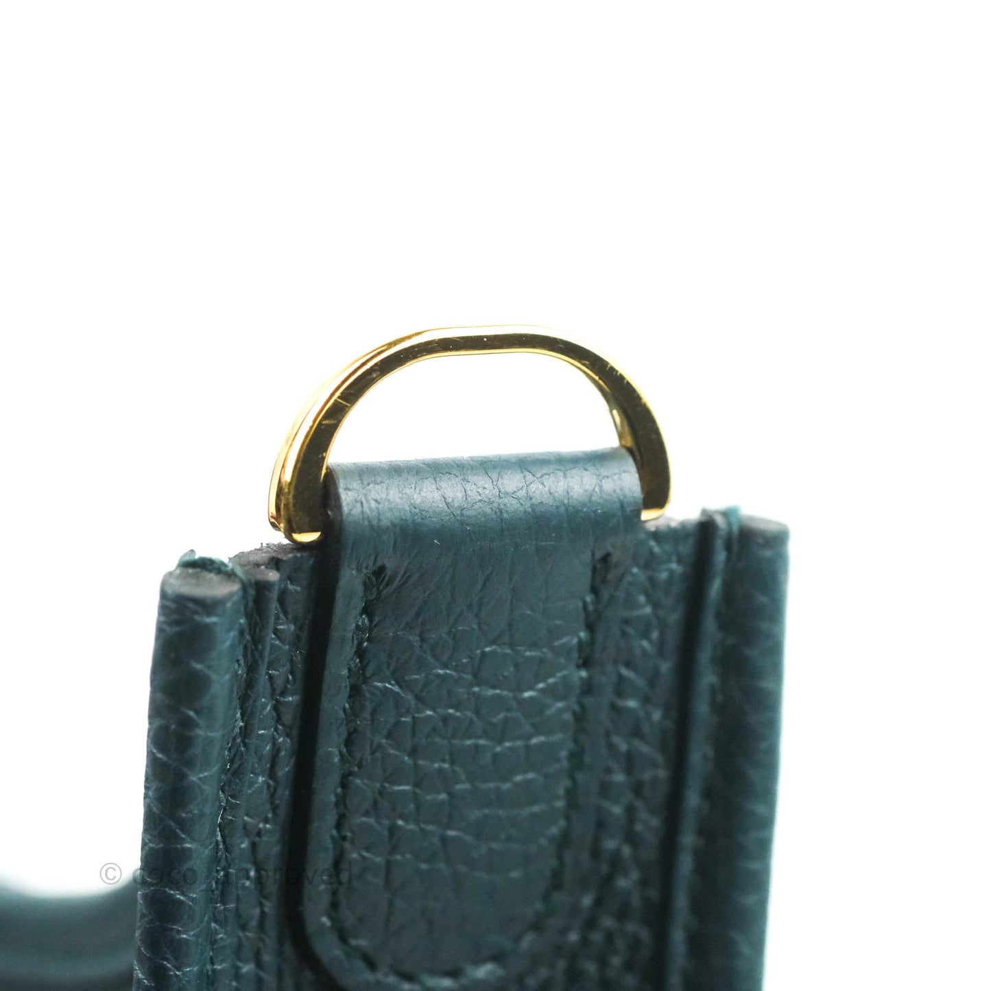 Hermès Evelyne 29 Taurillon Clemence Vert Cypress Gold Hardware