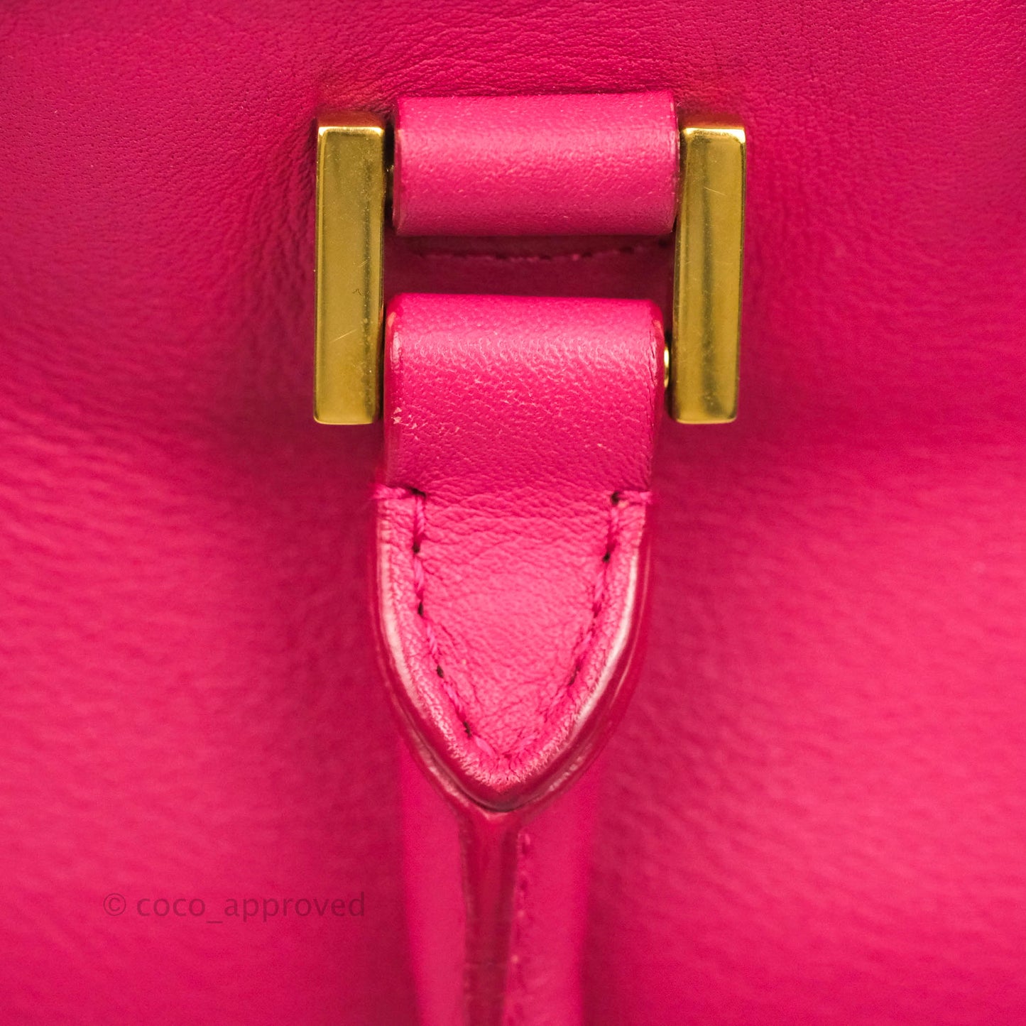 Saint Laurent Smooth Calfskin Small Y Ligne Cabas Pink