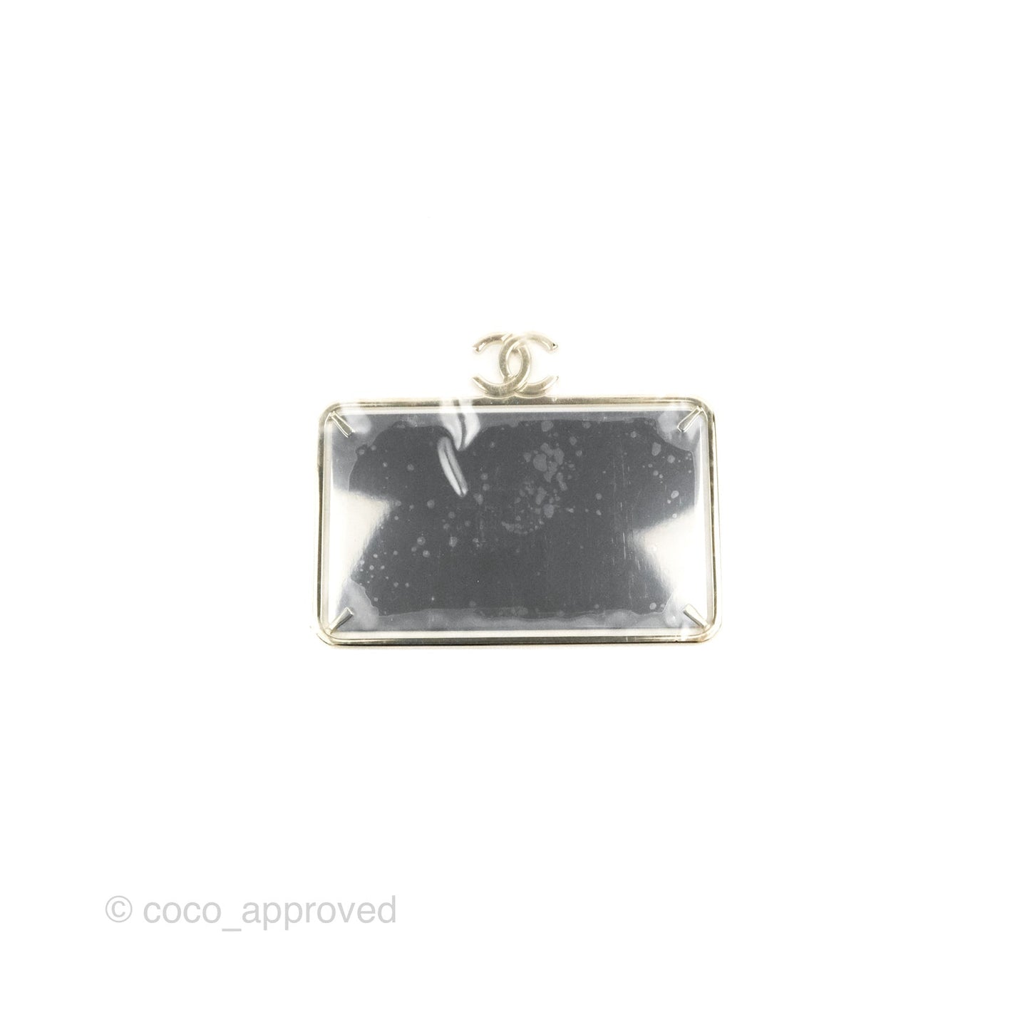 Chanel Vanity Handle With Chain Black Caviar Gold Hardware 22P