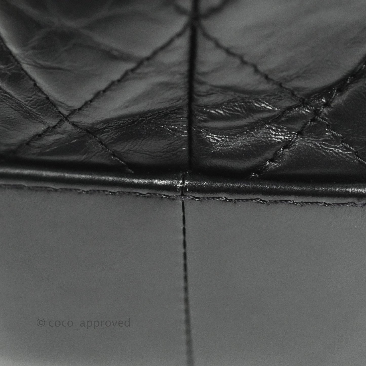 Chanel Medium Gabrielle Backpack Black Aged Calfskin
