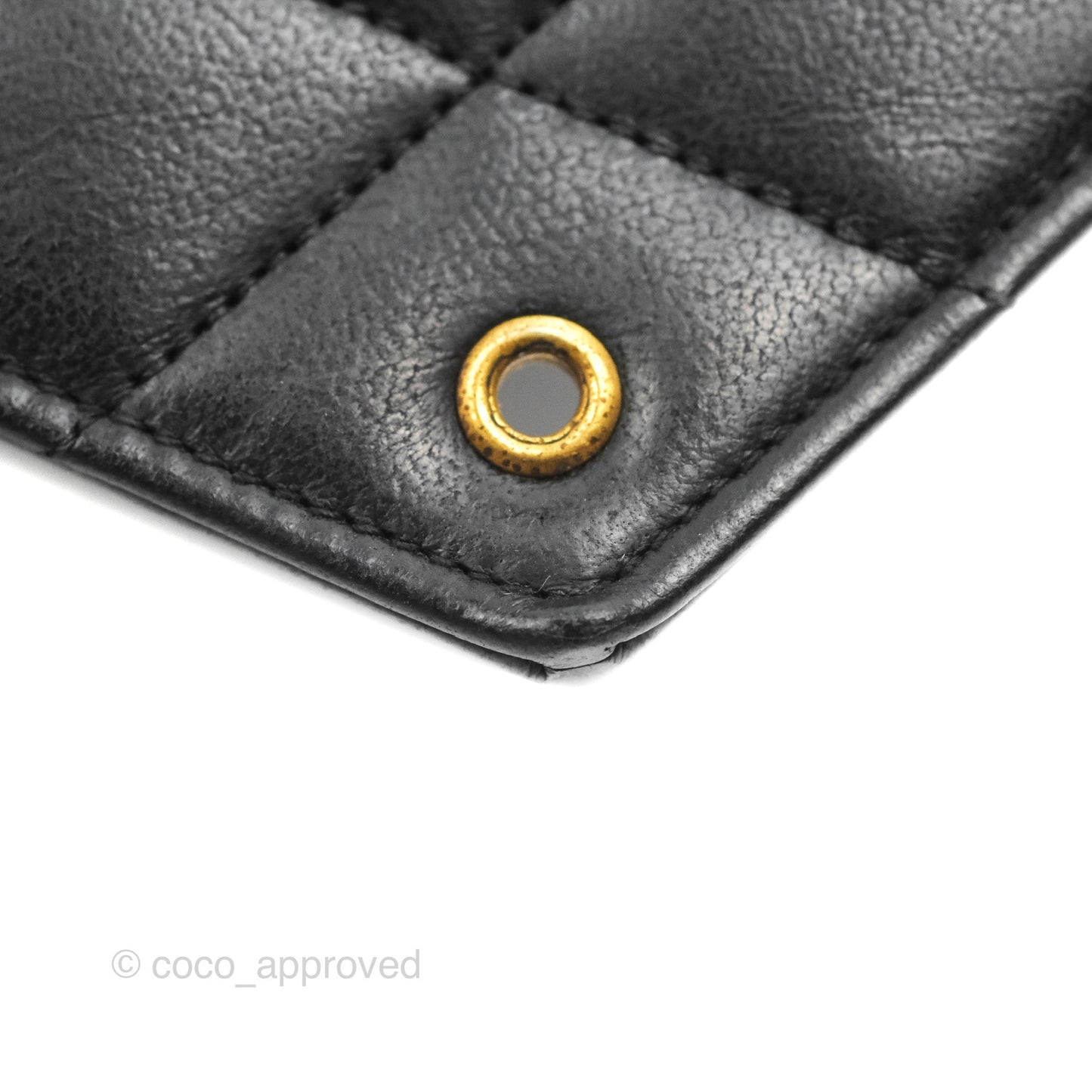 Chanel Vintage CC Clip-lock Flap Bag Black Lambskin 24K Gold Hardware