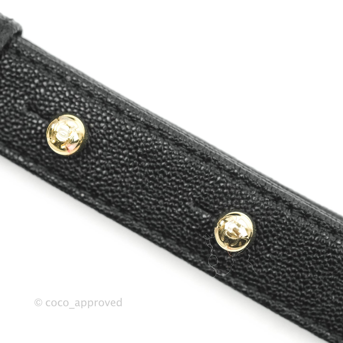 Chanel Chevron Medium Boy Black Grained Calfskin Gold Hardware