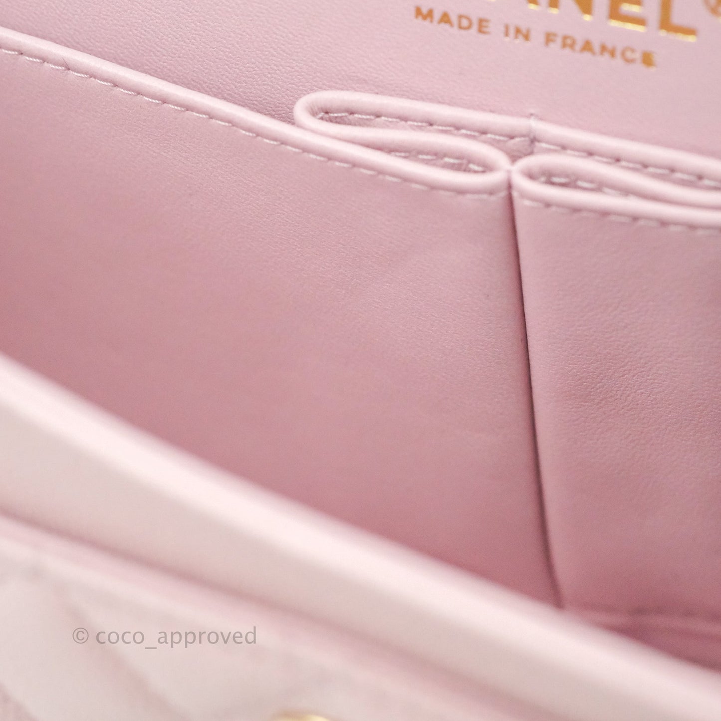 Chanel Classic Small S/M Flap Pink Caviar Gold Hardware