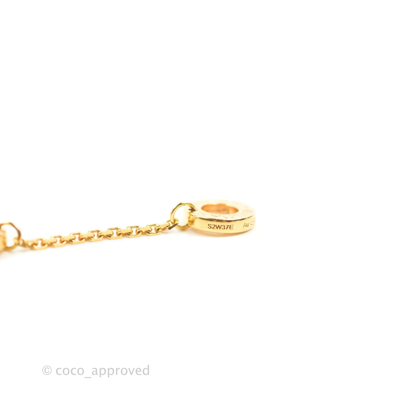 Bvlgari Divas Dream Necklace 18K Rose Gold Diamond Mother of Pearl