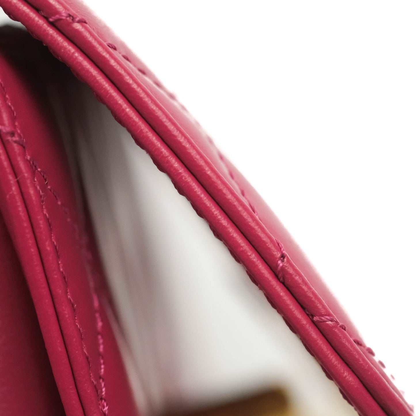 Chanel Quilted Mini Perfect Fit Adjustable Pink Calfskin Aged Gold Hardware 21A