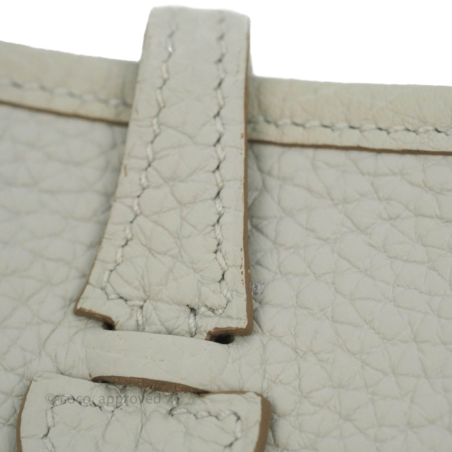 Hermès Mini Evelyne 16 Bleu Pal/ Gris Etain Amazone Palladium Hardware