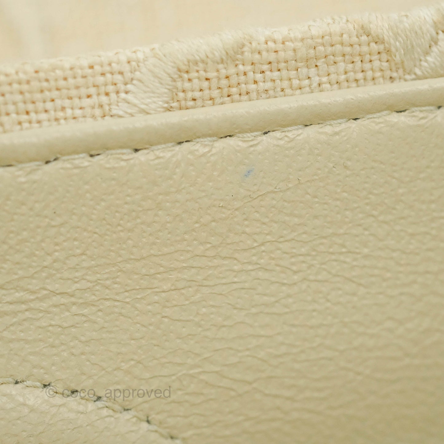 Chanel Small Flap Camellia Embroidered Ivory Beige Linen Canvas 24K Gold Hardware