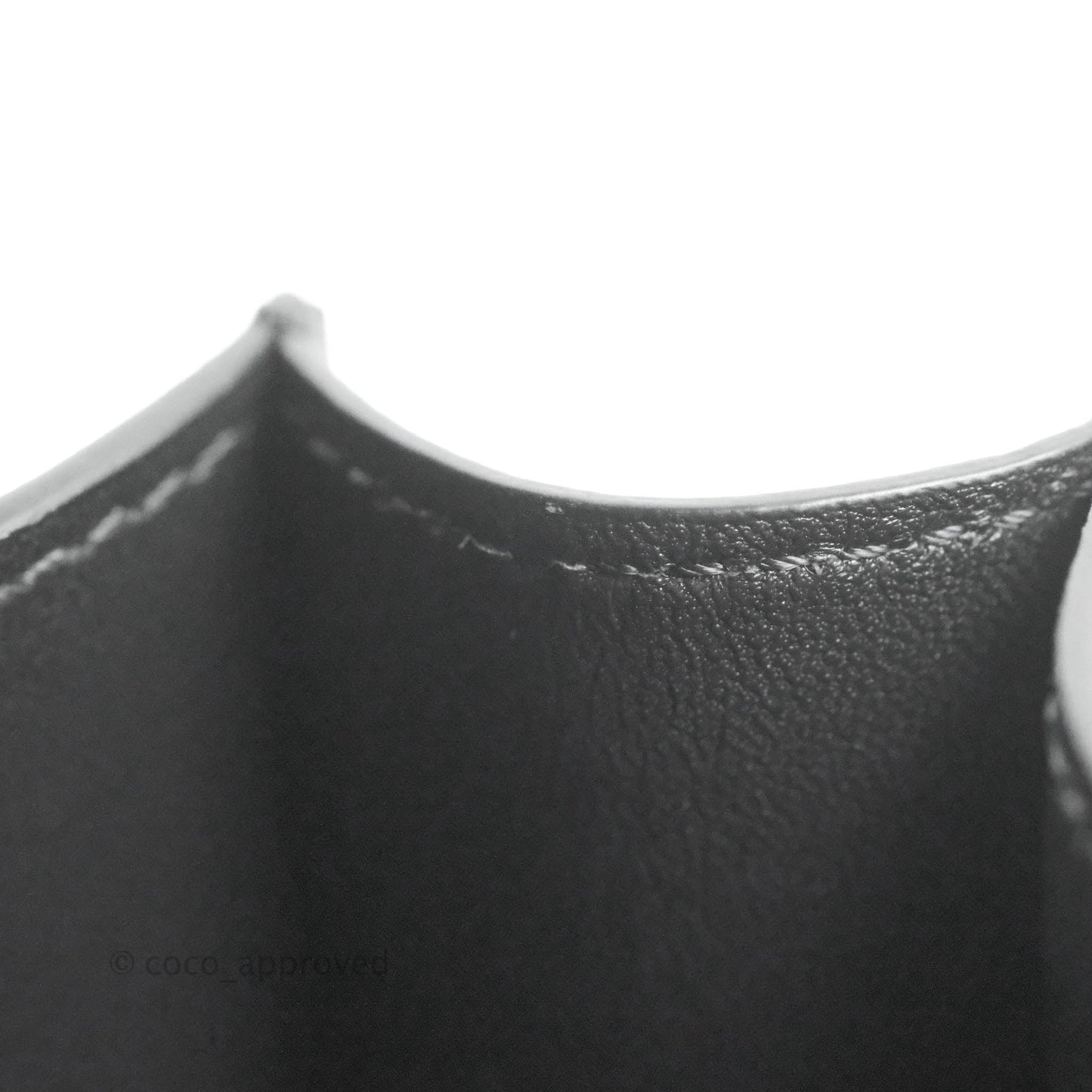 Celine Medium Classic Box Flap Dark Grey Liege Calfskin