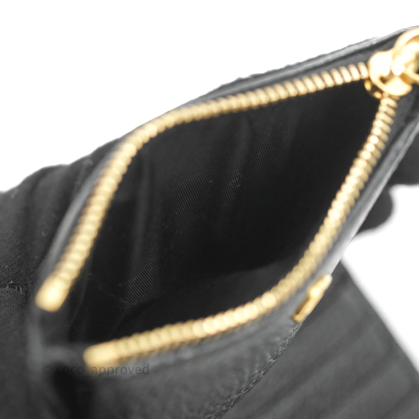 Gucci Marmont Zipped Card Holder Black