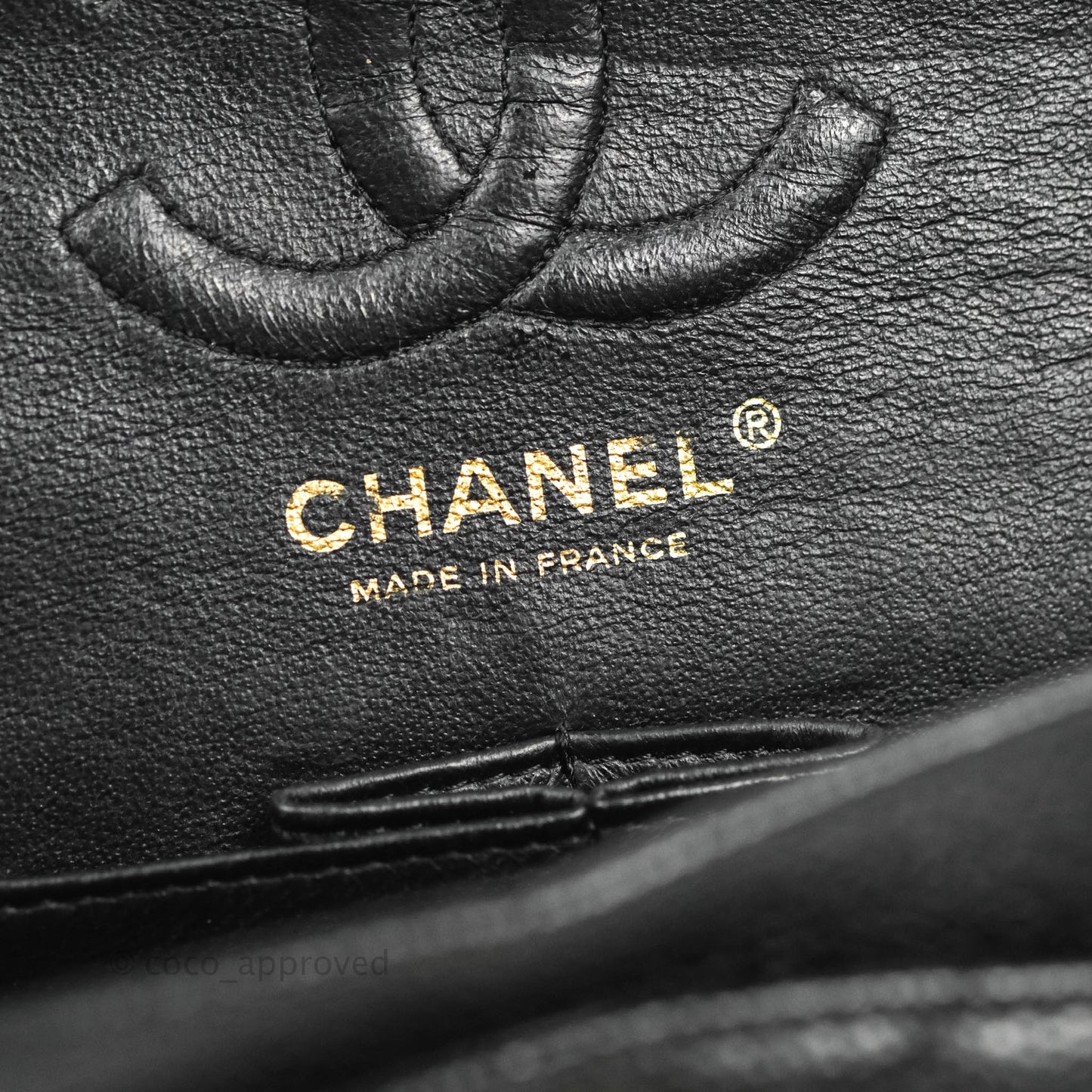 Chanel Small Classic Quilted Flap Black Caviar 24K Gold Hardware