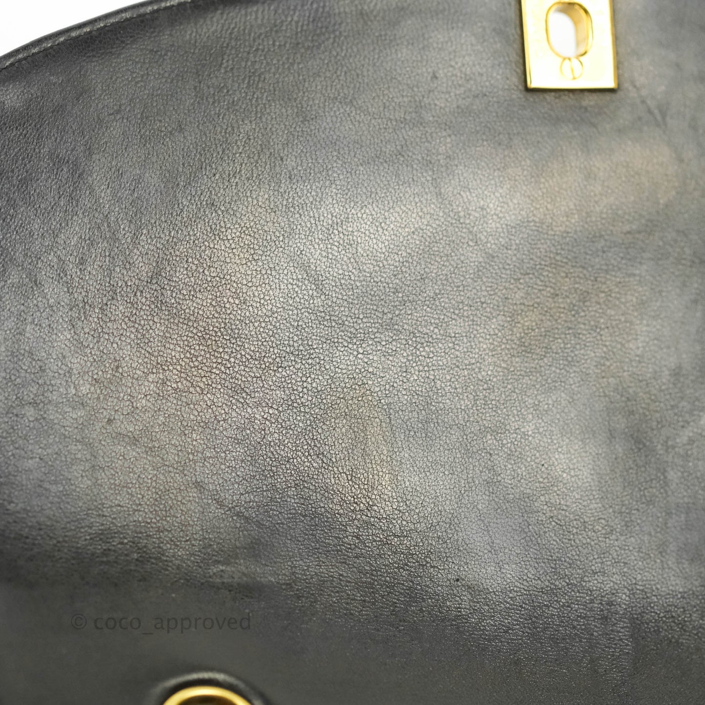 Chanel Vintage Quilted Medium Classic Diana Flap Bag Black Lambskin 24K Gold Hardware