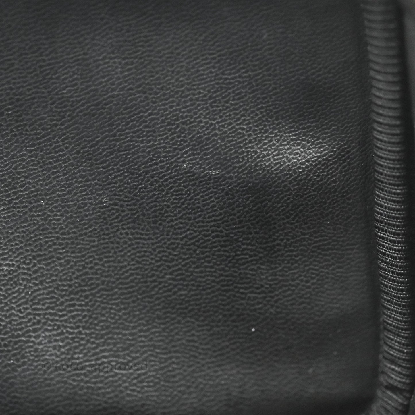 Chanel Vintage Vanity Case Black Caviar Gold Hardware