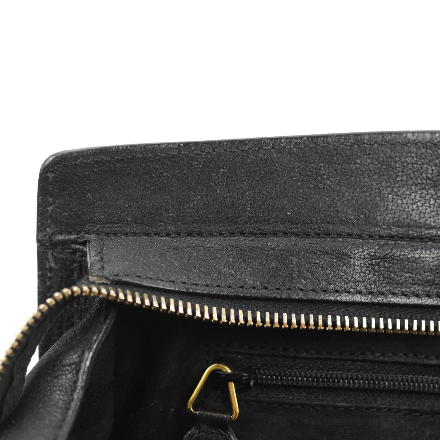 Saint Laurent Cabas Chyc Dark Navy Gold Hardware