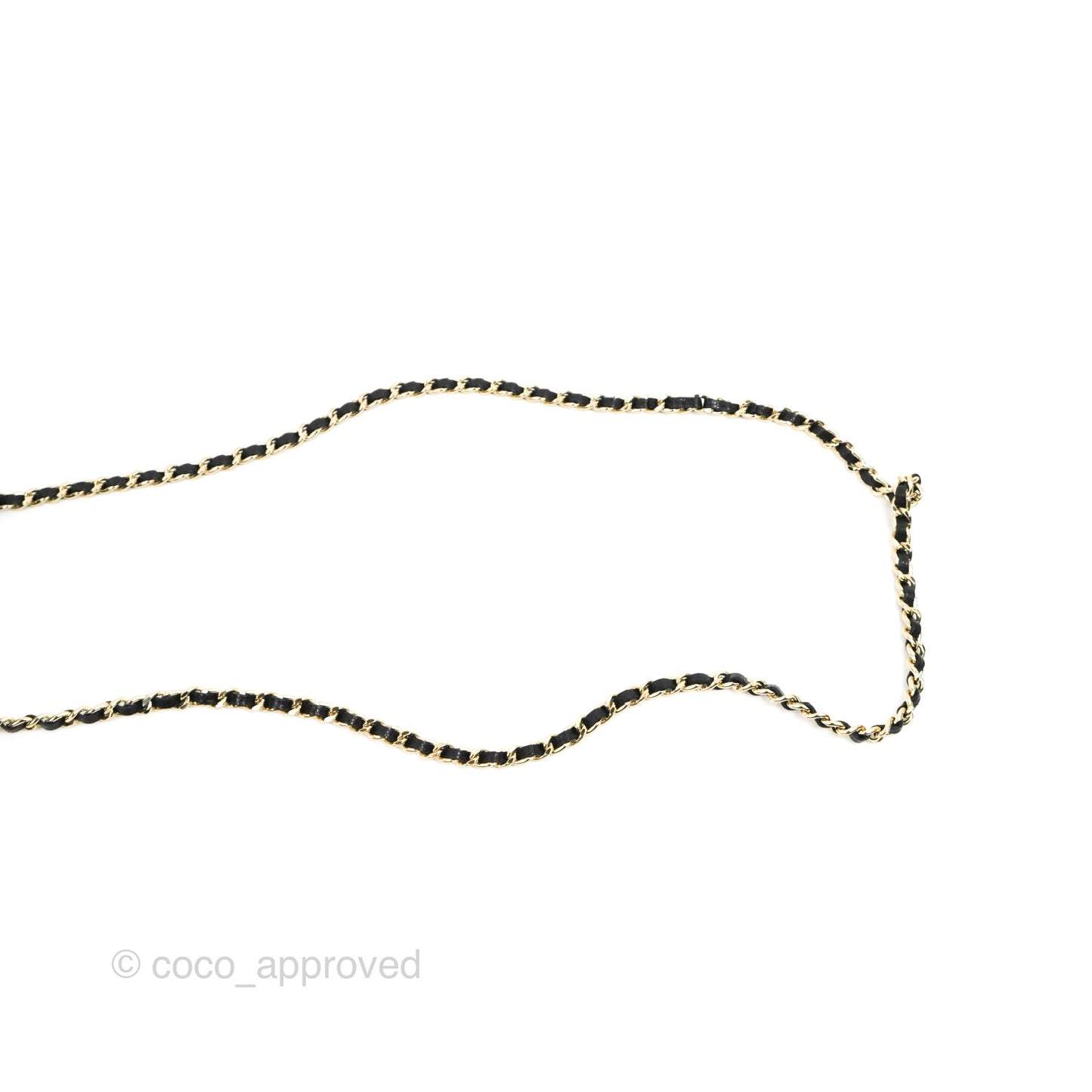 Chanel Classic Vanity with Chain Black Caviar Gold Hardware