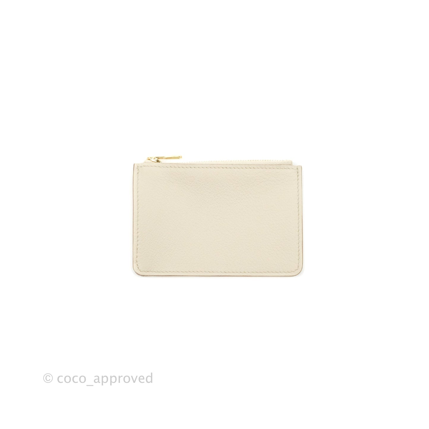 Hermès Constance Slim Wallet Beton Evercolor Gold Hardware