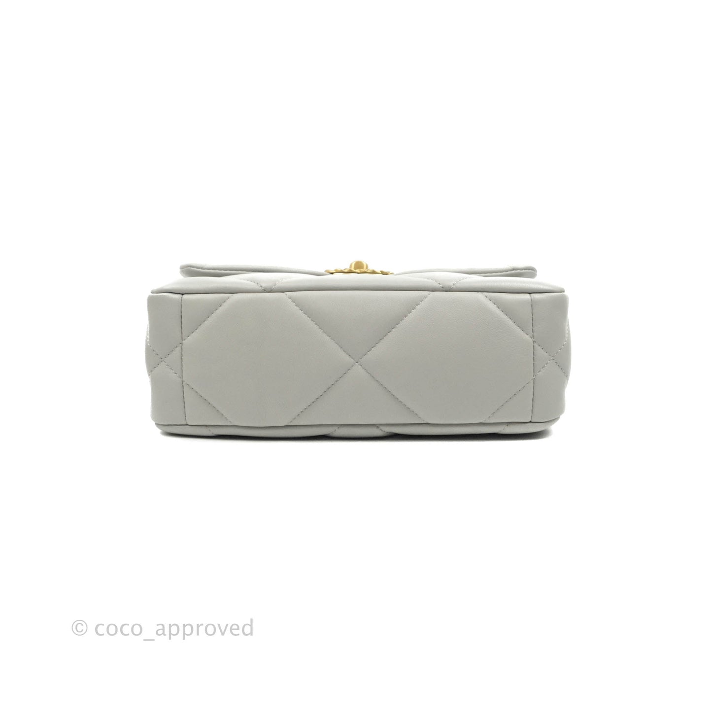 Chanel 19 Small Grey Mixed Hardware 21A