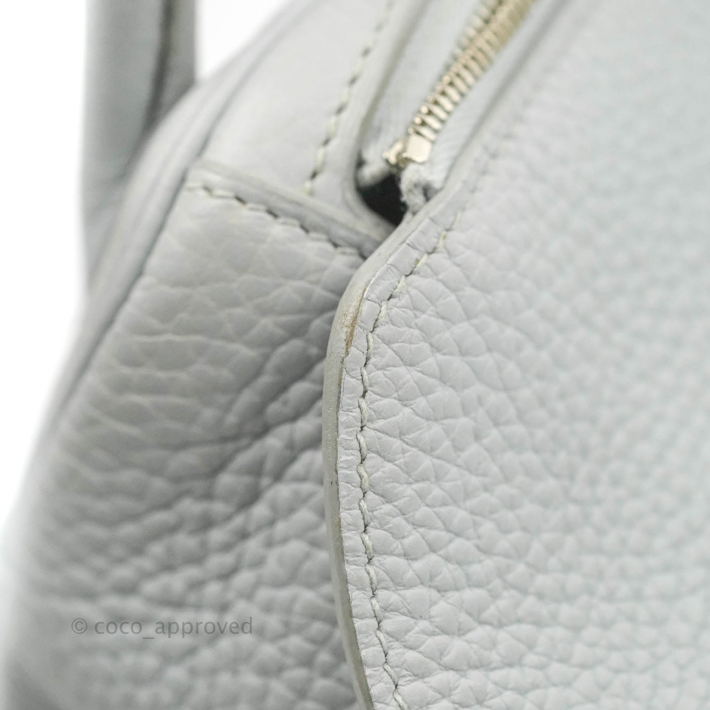 Hermès Lindy 26 Blue Glacier 8U Taurillon Clemence Palladium Hardware