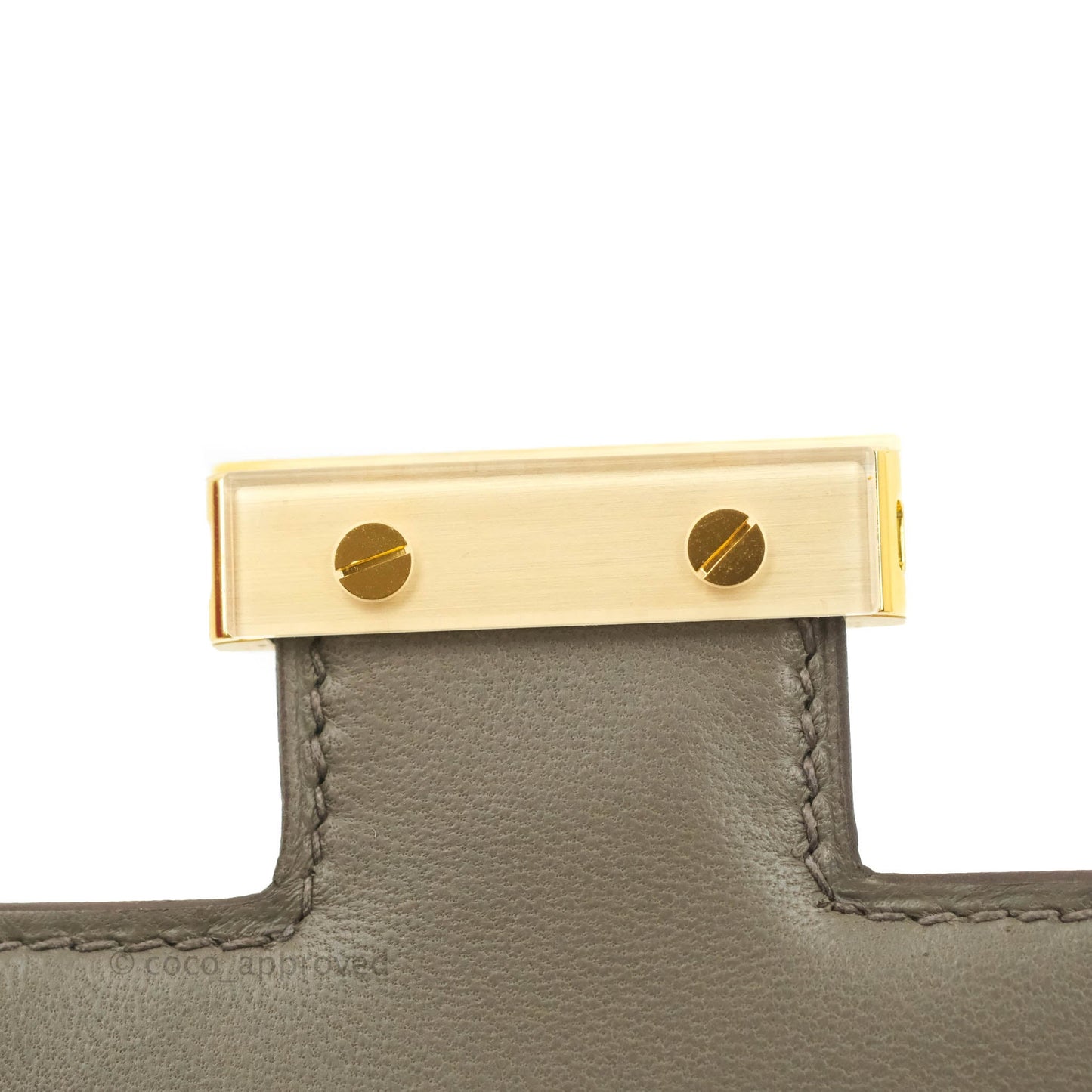 Hermès Constance Mini 18cm Etaine Epsom Gold Hardware