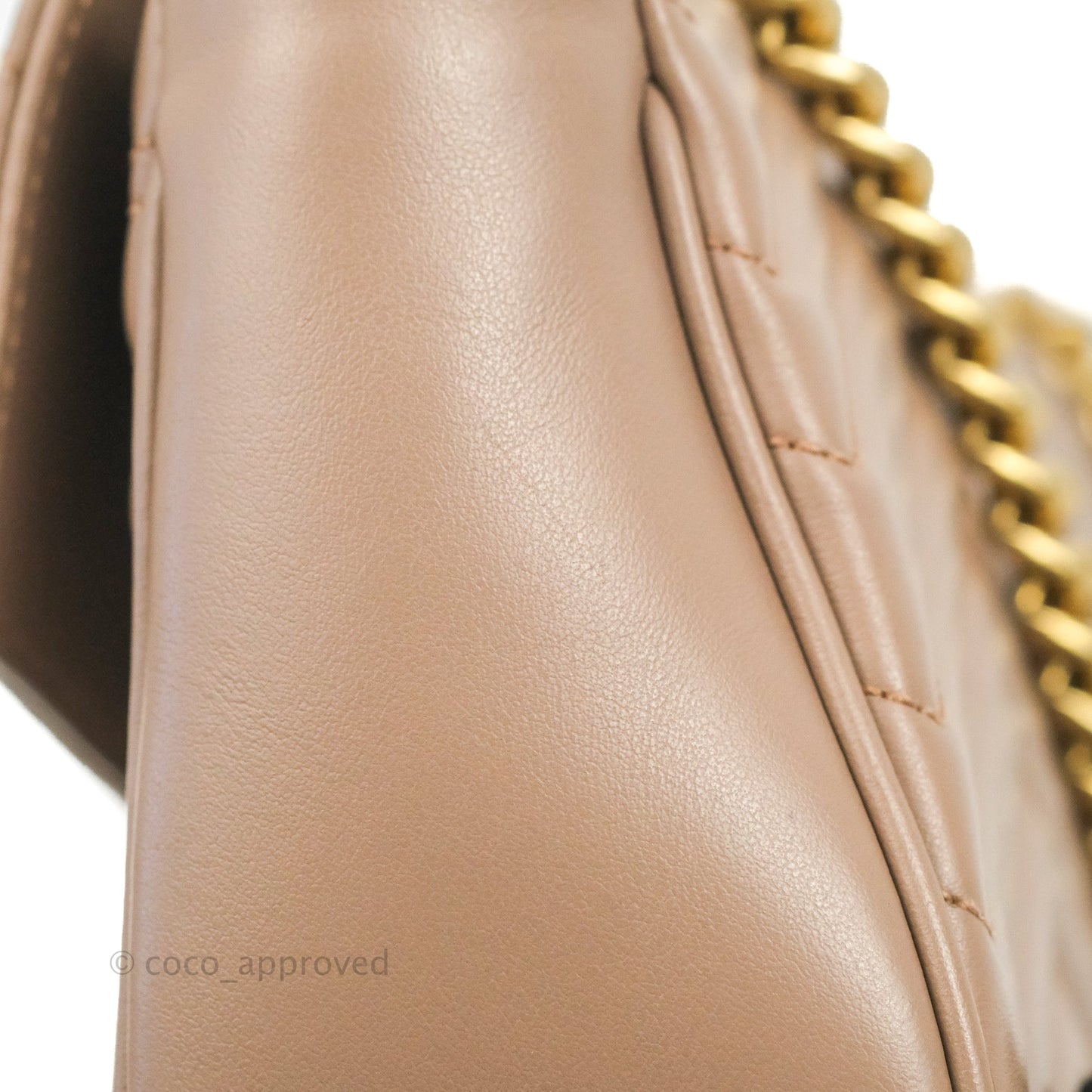 Gucci GG Marmont Matelassé Leather Small Bag Dusty Pink