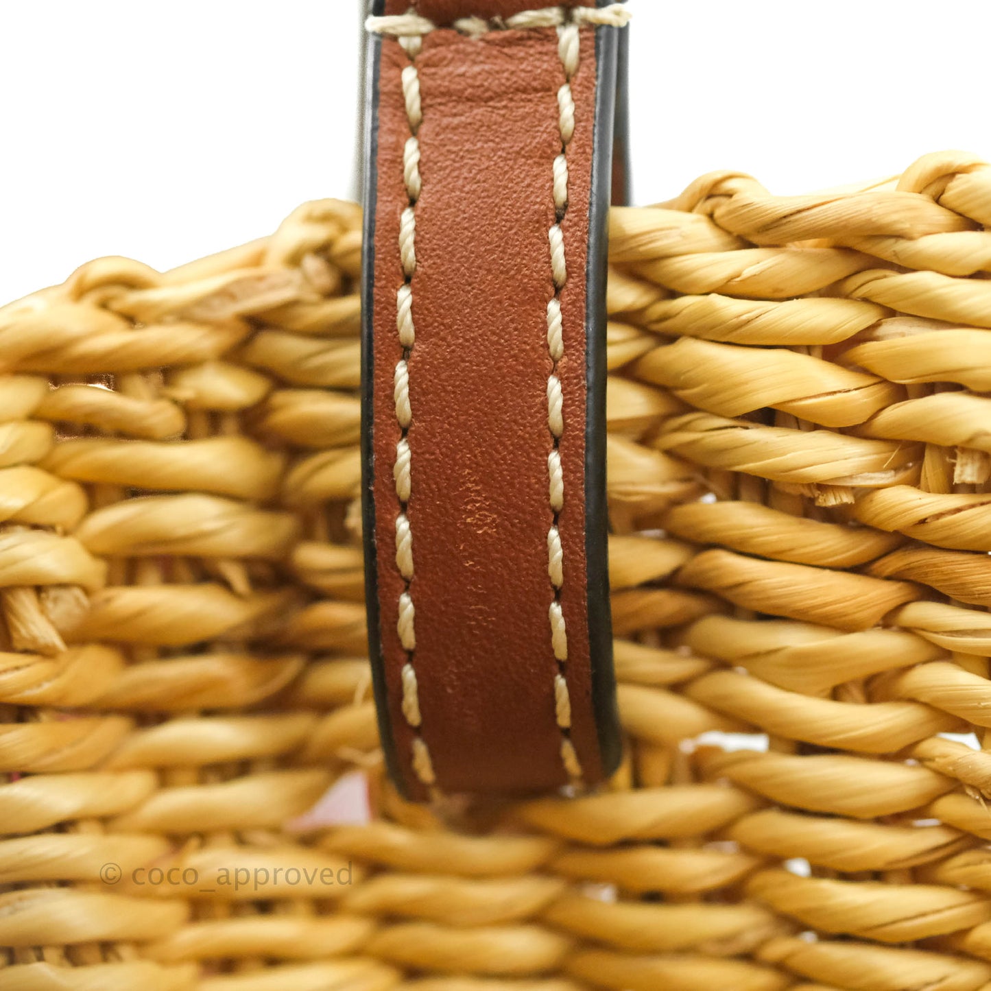 Loewe x Paula’s Ibiza Raffia Shell Basket Bag
