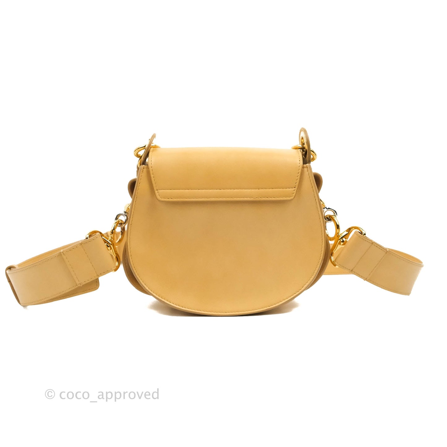 Chloé Small Tess Bag Beige Calfskin