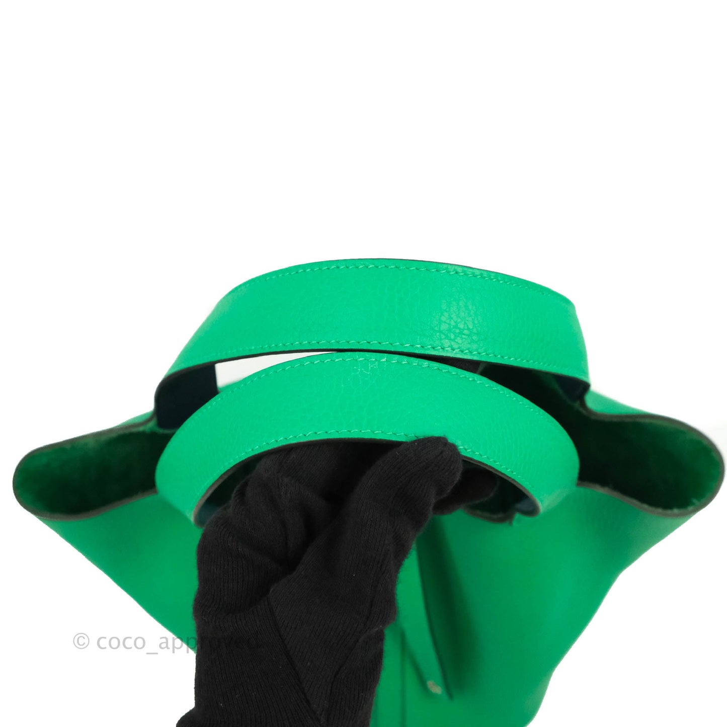 Hermès Picotin 22 Clemence Menthe/Vert Bosphore Palladium Hardware