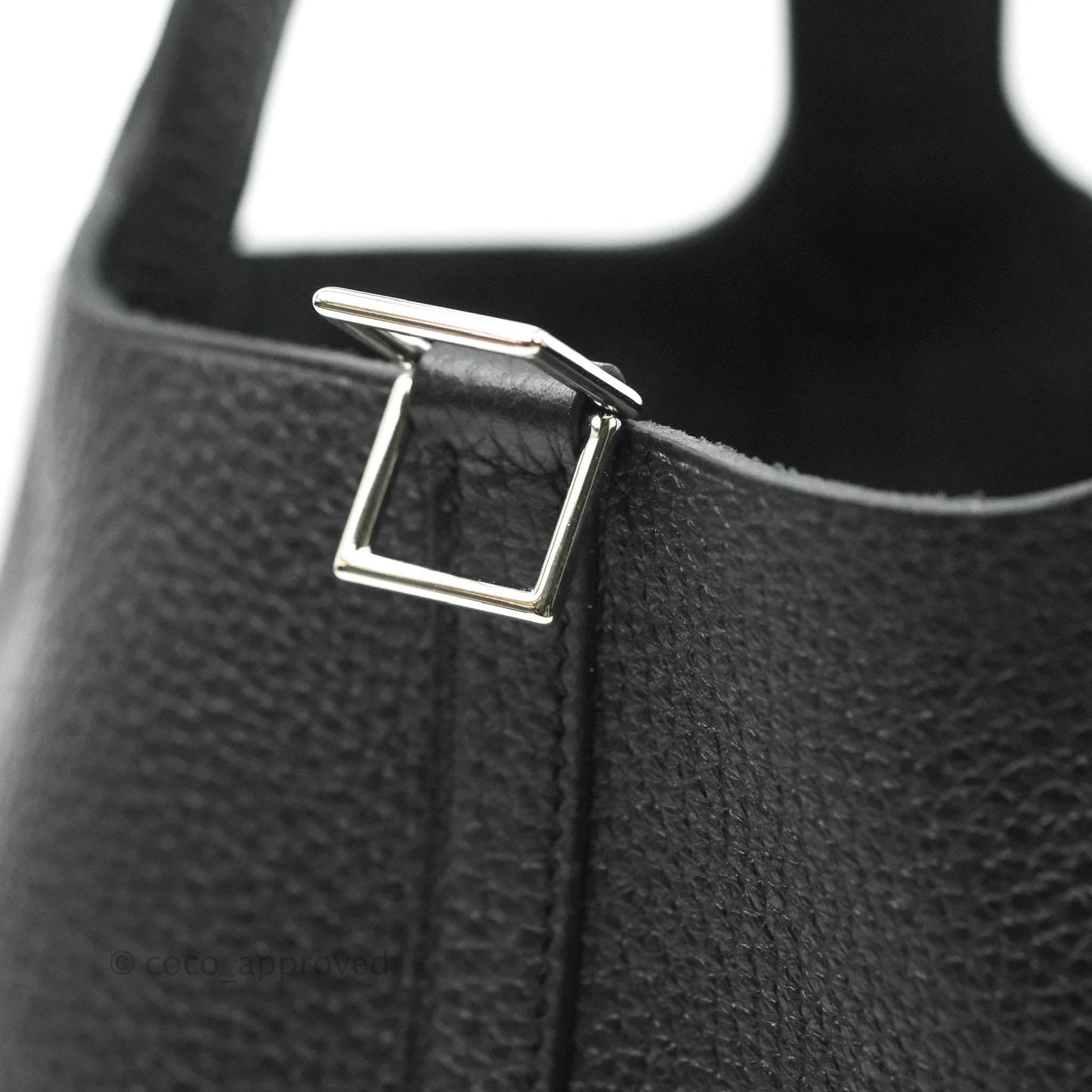 Hermès Taurillon Clemence Picotin Lock 18 PM Black Palladium Hardware
