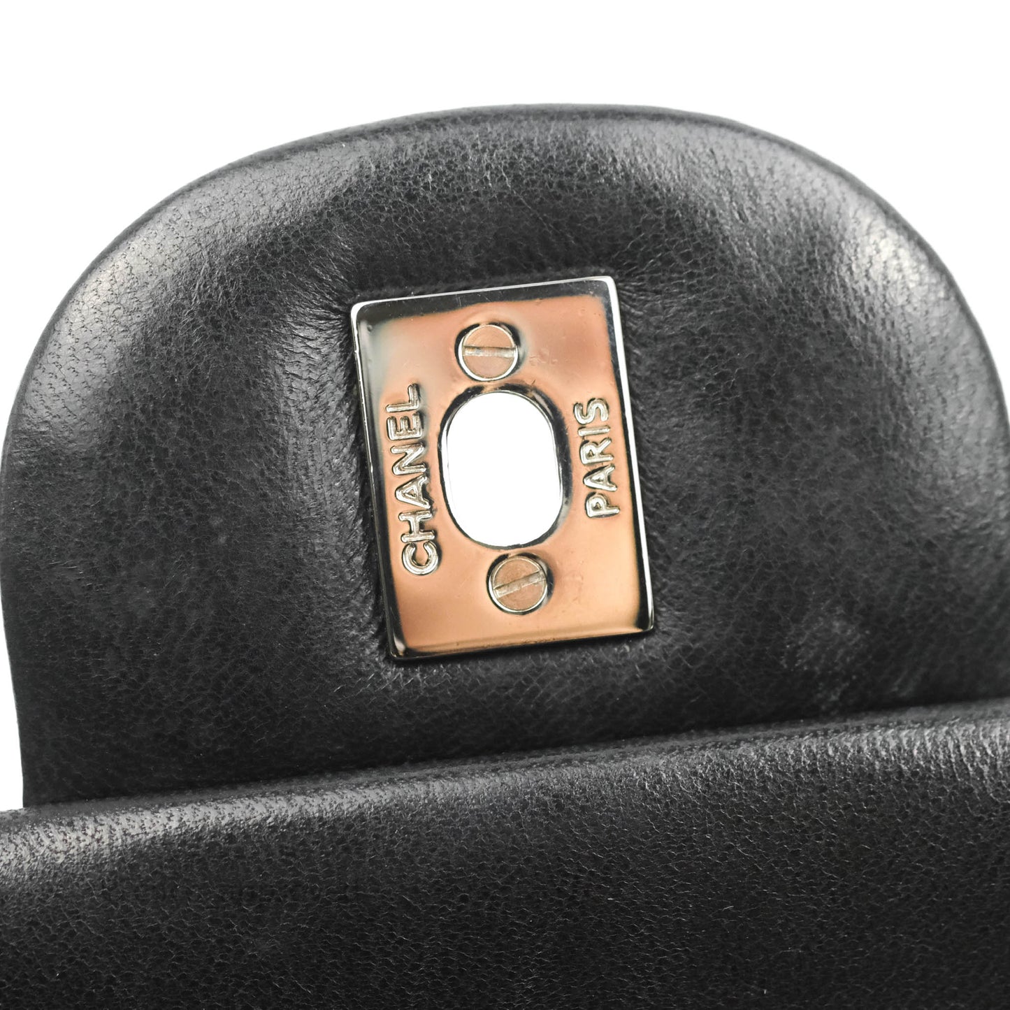 Chanel Jumbo Double Flap Black Lambskin Silver Hardware⁣⁣