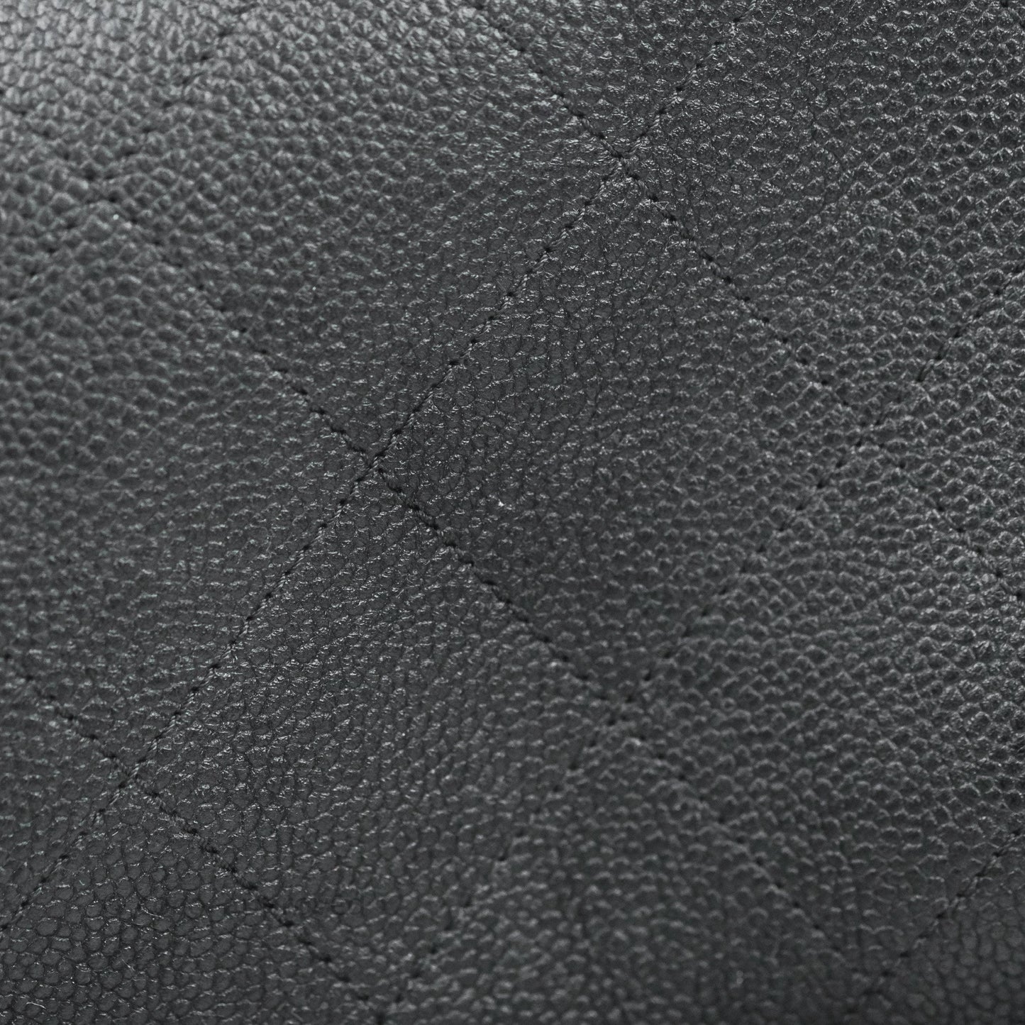 Chanel Quilted Shopping Tote Black Caviar Aged Gold Hardware 18C