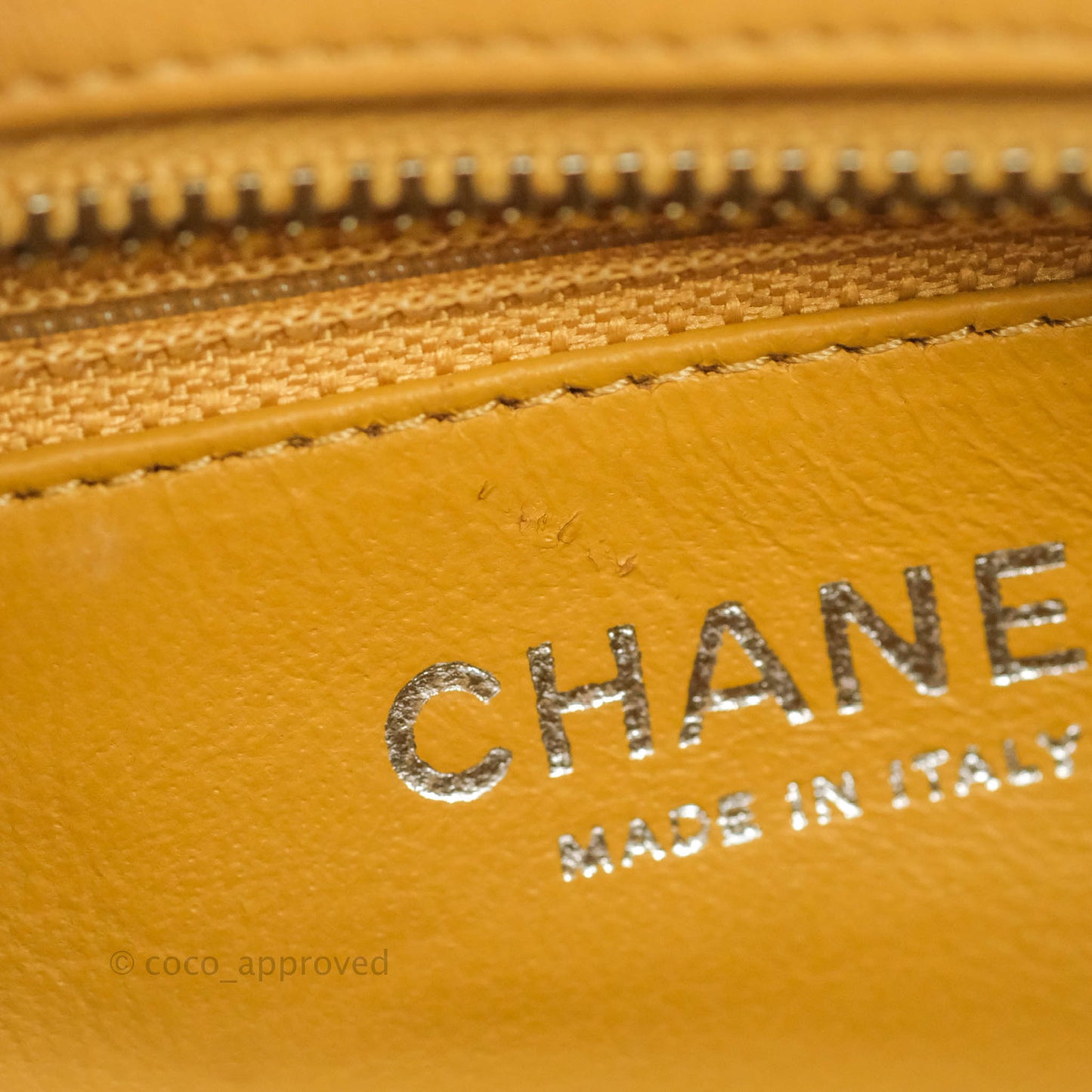 Chanel Quilted Bowling Bag Beige Lambskin Silver Hardware
