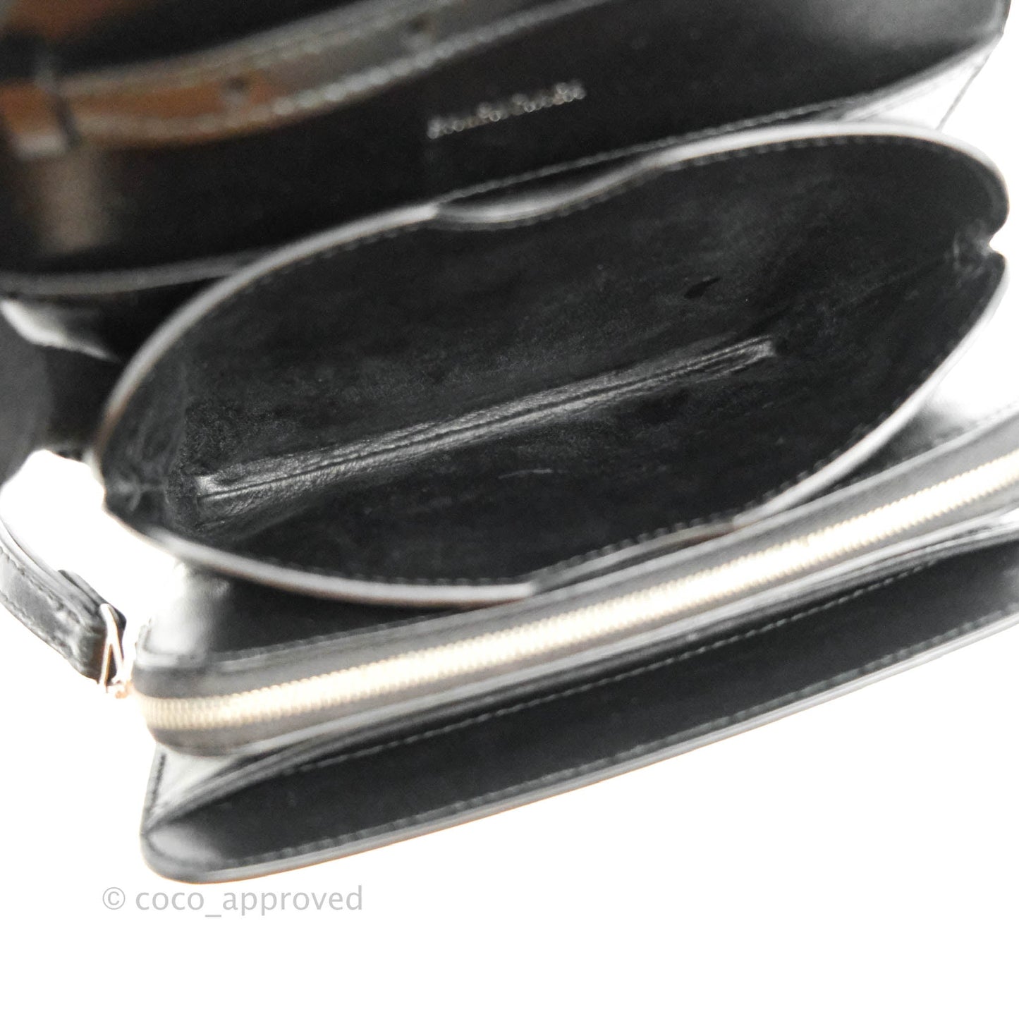 Balenciaga Small B Bag Black Box Calfskin Silver Hardware