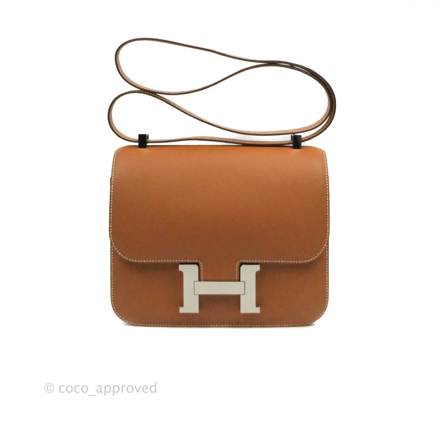 Hermès Constance 24 Gold Evercolor Palladium Hardware