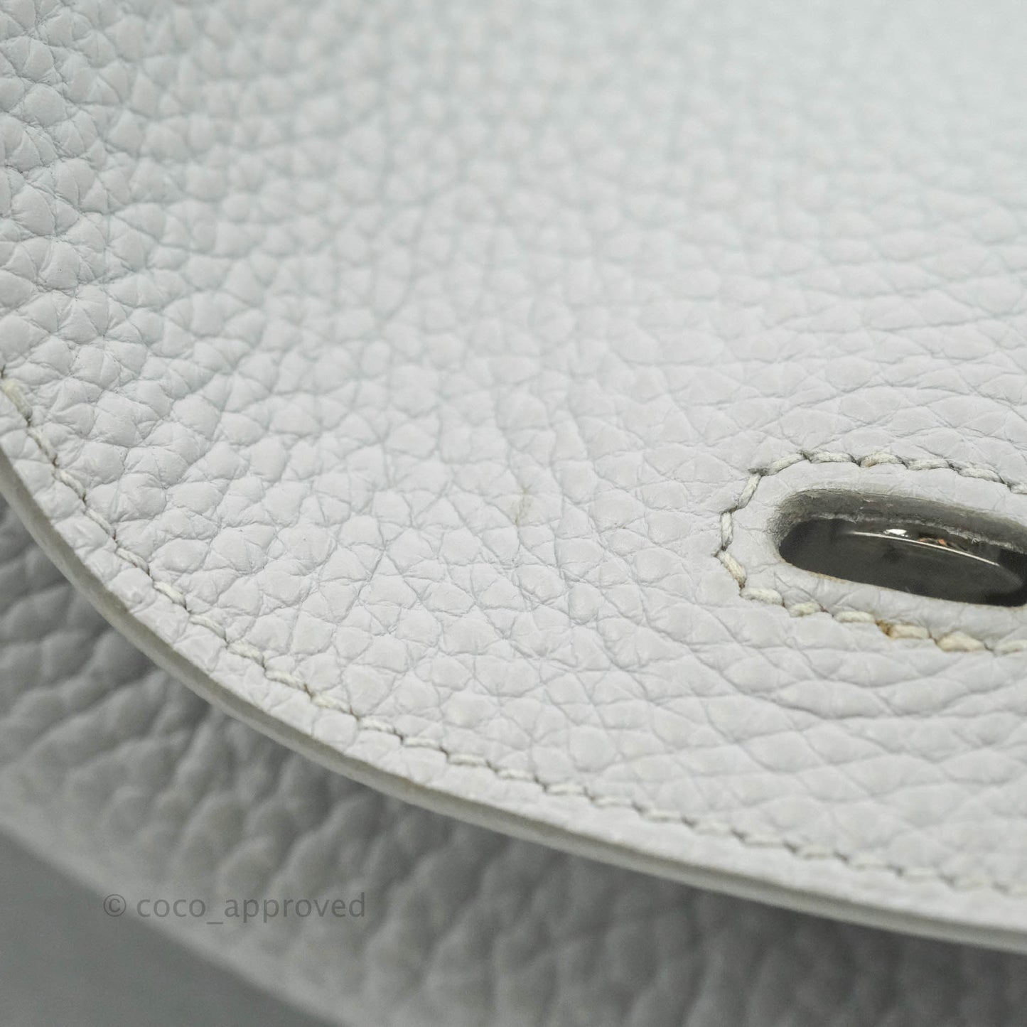 Hermès Lindy 26 Blue Glacier 8U Taurillon Clemence Palladium Hardware