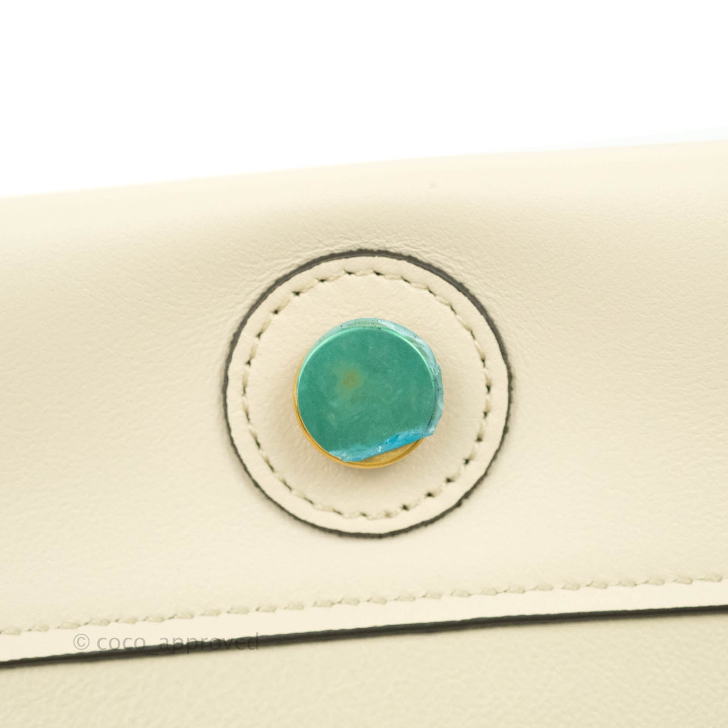 Celine Frame Bag Blue & Optic White