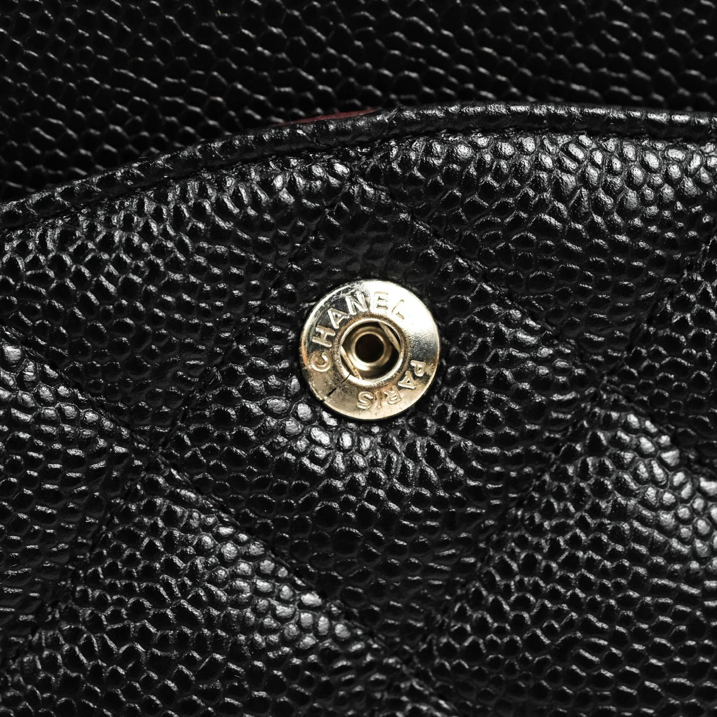Chanel Quilted Maxi Double Flap Black Caviar Silver Hardware