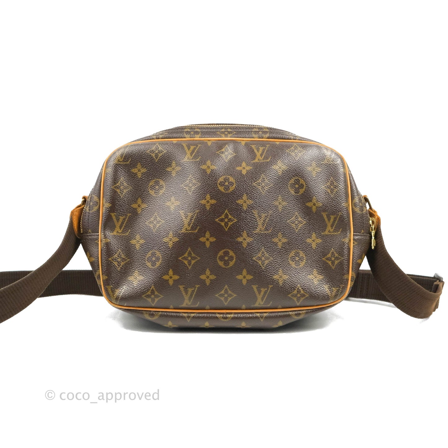 Louis Vuitton Reporter Shoulder Bag PM Monogram Canvas