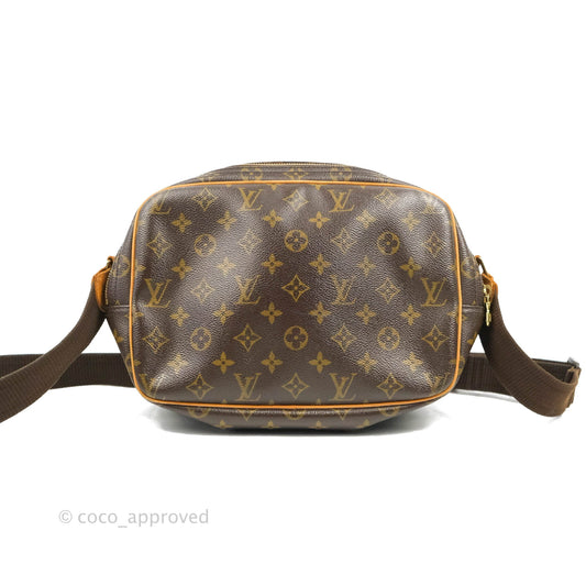 Louis Vuitton Reporter Shoulder Bag PM Monogram Canvas