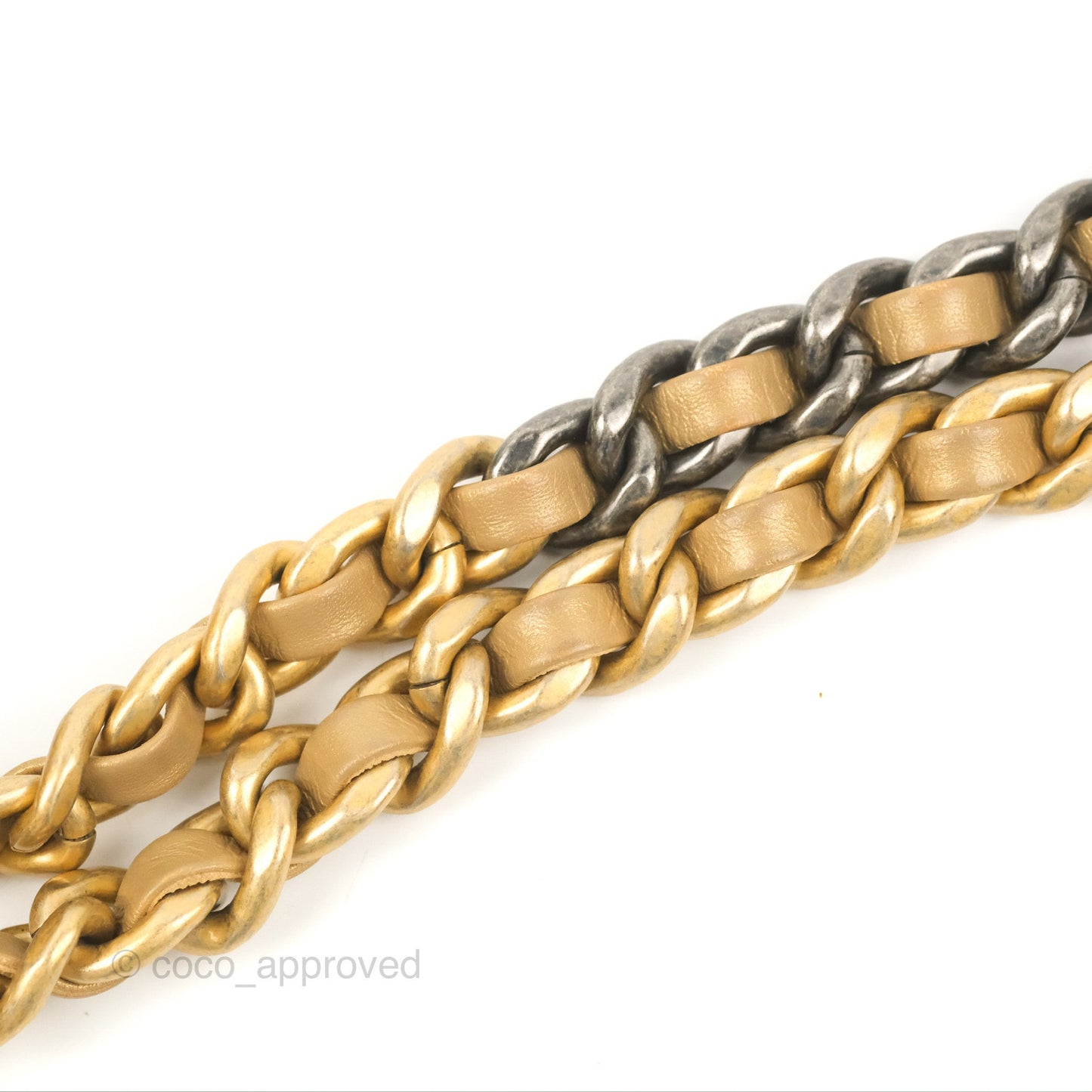 Chanel 19 Small Metallic Gold Lambskin Mixed Hardware